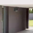 Rábalux Chile Kültéri fali lámpa GU10 1x MAX 35W IP44 fekete RAB8029