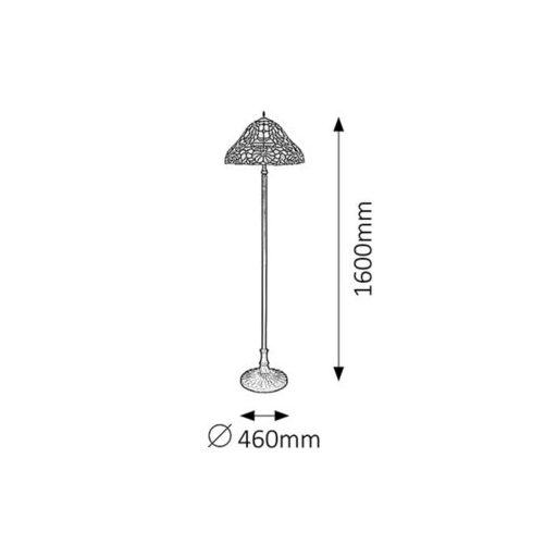 Rábalux Mirella Beltéri lámpa  E27 2x MAX 60 - RAB8088