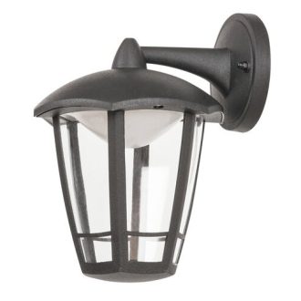   Rábalux Sorrento Kültéri fali lámpa LED 8W 3000K IP44 matt fekete RAB8125