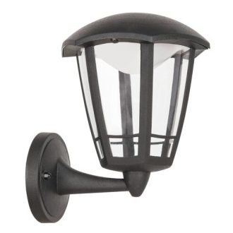   Rábalux Sorrento Kültéri fali lámpa LED 8W 3000K IP44 matt fekete RAB8126