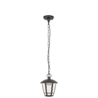   Rábalux Sorrento Kültéri függeszték LED 8W 3000K IP44 matt fekete RAB8128