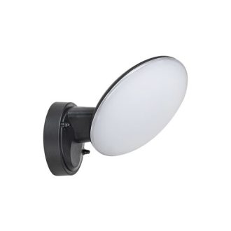   Rábalux Varna Kültéri fali lámpa LED 12W 4000K IP54 fekete RAB8134