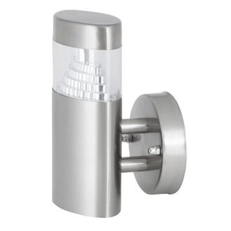   Rábalux Detroit Kültéri fali lámpa LED 6W 4000K IP44 szatin króm RAB8142