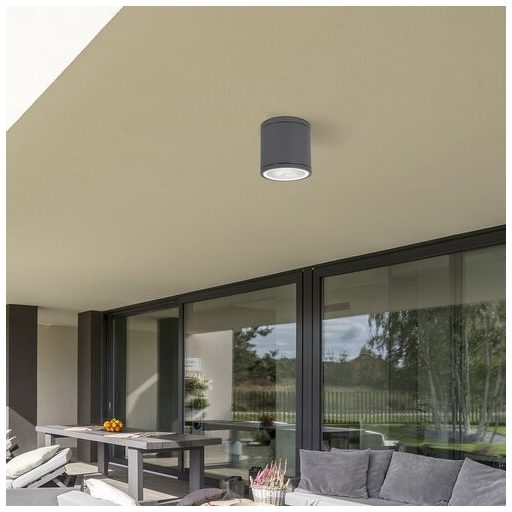 Rábalux Akron Kültéri mennyezeti lámpa GU10 1x MAX 35W IP54 antracit RAB8150