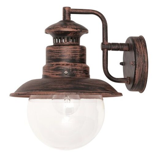 Rábalux Odessa Kültéri fali lámpa E27 1x MAX 60W IP44 antik barna RAB8163