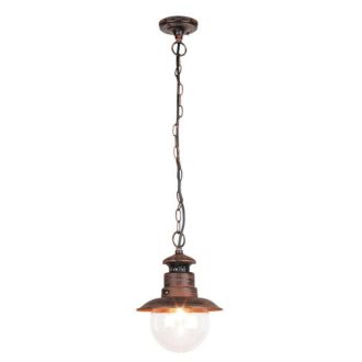   Rábalux Odessa Kültéri függeszték E27 1x MAX 60W IP44 antik barna RAB8164