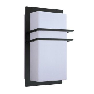   Rábalux Seattle Kültéri fali lámpa E27 1x MAX 11W IP44 fekete RAB8169