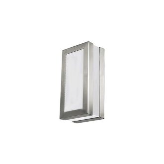   Rábalux Stuttgart Kültéri fali lámpa E27 1x MAX 14W IP44 szatin króm RAB8170