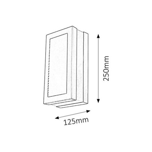 Rábalux Stuttgart Kültéri lámpa  E27 1x MAX 14 - RAB8170
