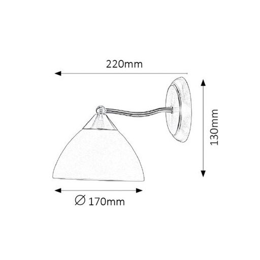 Rábalux Regina Beltéri lámpa  E14 1x MAX 40 - RAB8171