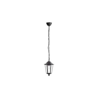   Rábalux Velence Kültéri függeszték E27 1x MAX 60W IP43 fekete RAB8208