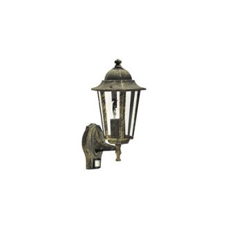   Rábalux Velence Kültéri fali lámpa E27 1x MAX 60W mozgásérzékelő IP43 antik arany RAB8218