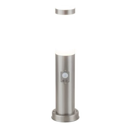 Rábalux Inox torch Kültéri állólámpa E27 1x MAX 25W mozgásérzékelő IP44 szatin króm RAB8267