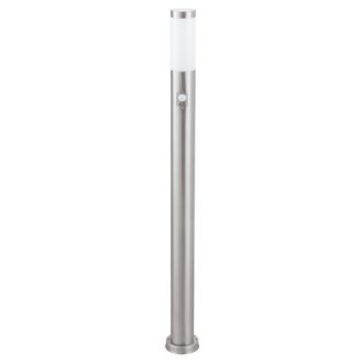   Rábalux Inox torch Kültéri állólámpa E27 1x MAX 25W mozgásérzékelő IP44 szatin króm RAB8268