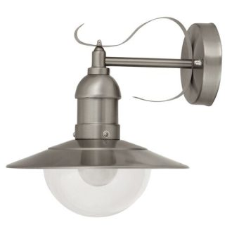   Rábalux Oslo Kültéri fali lámpa E27 1x MAX 60W IP44 szatin króm RAB8270