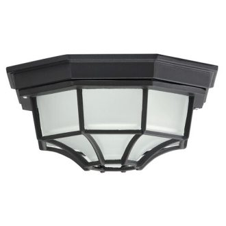   Rábalux Milano Kültéri mennyezeti lámpa E27 1x MAX 100W IP43 fekete RAB8346