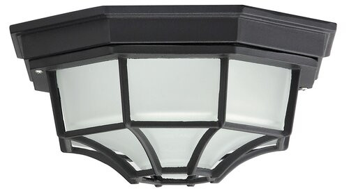 Rábalux Milano Kültéri mennyezeti lámpa E27 1x MAX 100W IP43 fekete RAB8346