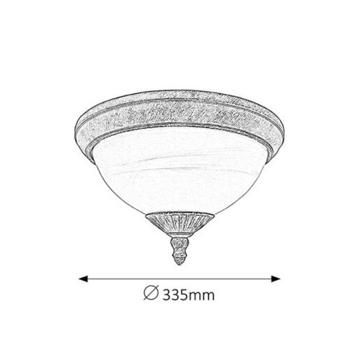 Rábalux Madrid Kültéri lámpa  E27 2x MAX 40 - RAB8377