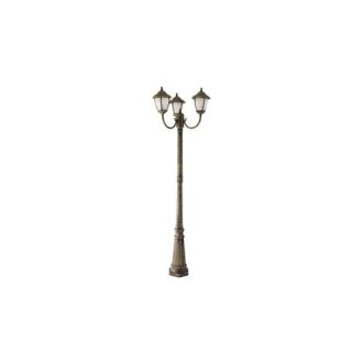   Rábalux Madrid Kültéri állólámpa E27 3x MAX 60W IP43 antik arany RAB8379