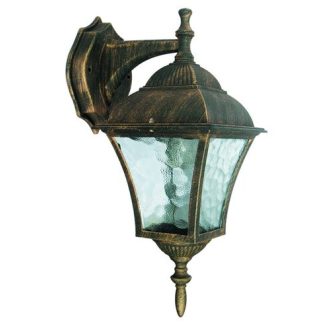   Rábalux Toscana Kültéri fali lámpa E27 1x MAX 60W IP43 antik arany RAB8391