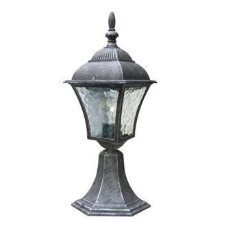   Rábalux Toscana Kültéri állólámpa E27 1x MAX 60W IP43 antik ezüst RAB8398