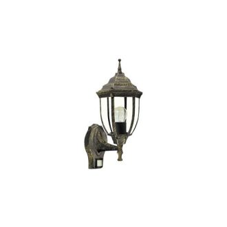   Rábalux Nizza Kültéri fali lámpa E27 1x MAX 60W mozgásérzékelő IP43 antik arany RAB8458