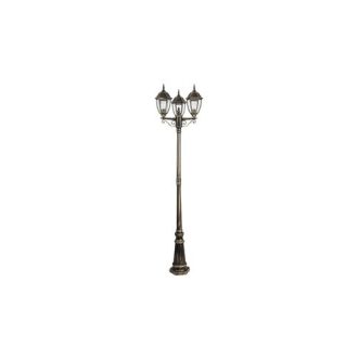   Rábalux Toronto Kültéri állólámpa E27 3x MAX 60W IP44 antik arany RAB8460