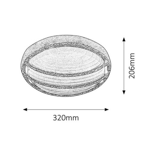 Rábalux Hektor Kültéri lámpa  E27 1x MAX 100 - RAB8499