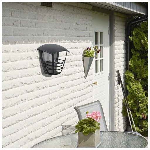 Rábalux Marseille Kültéri fali lámpa E27 1x MAX 60W IP44 fekete RAB8570