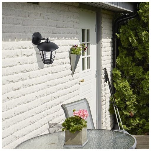 Rábalux Marseille Kültéri fali lámpa E27 1x MAX 60W IP44 fekete RAB8617