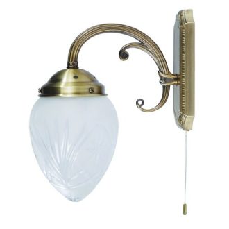   Rábalux Annabella Fali lámpa E14 1x MAX 40W kapcsolóval IP20 bronz RAB8631
