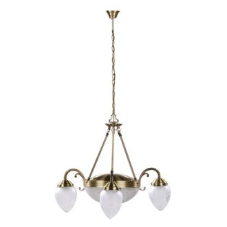   Rábalux Annabella Csillár E14 3x MAX 40W + E27 2x MAX 60W IP20 bronz RAB8633