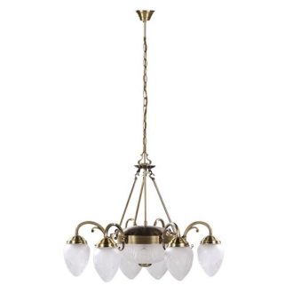   Rábalux Annabella Csillár E14 6x MAX 40W + E27 2x MAX 60W IP20 bronz RAB8636