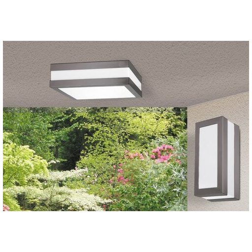 Rábalux Stuttgart Kültéri mennyezeti lámpa E27 2x MAX 11W IP44 antracit RAB8685