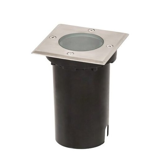 Rábalux Tacoma Kültéri beépíthető lámpa GU10 1x MAX 50W IP65 szatin króm RAB8714