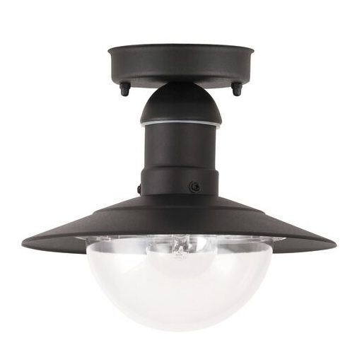 Rábalux Oslo Kültéri mennyezeti lámpa E27 1x MAX 60W IP44 fekete RAB8716