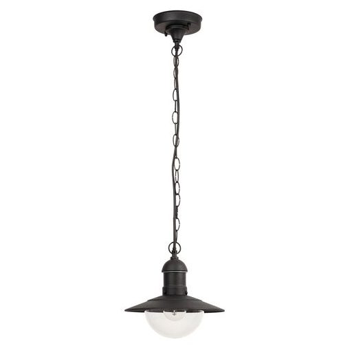 Rábalux Oslo Kültéri függeszték E27 1x MAX 60W IP44 fekete RAB8717