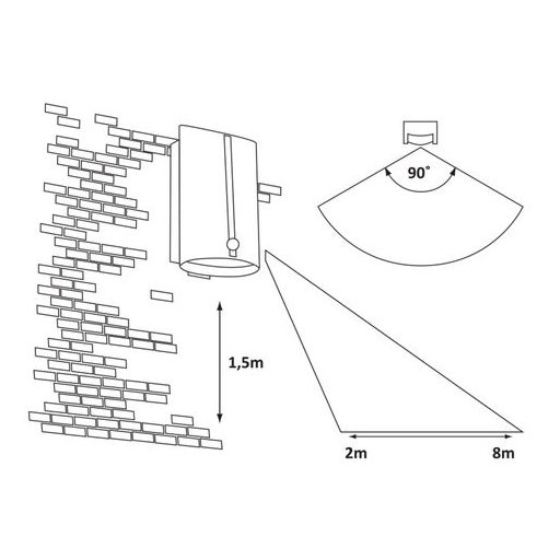 Rábalux Baltimore Kültéri lámpa  E27 1x MAX 25 - RAB8731