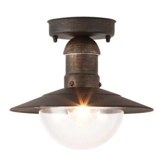   Rábalux Oslo Kültéri mennyezeti lámpa E27 1x MAX 60W IP44 antik arany RAB8736