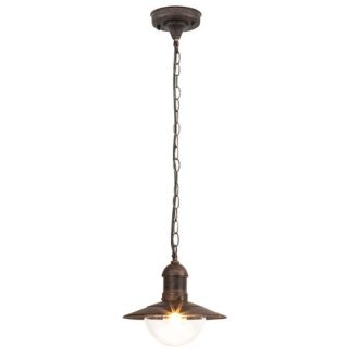   Rábalux Oslo Kültéri függeszték E27 1x MAX 60W IP44 antik arany RAB8737