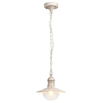   Rábalux Oslo Kültéri függeszték E27 1x MAX 60W IP44 antik fehér RAB8740