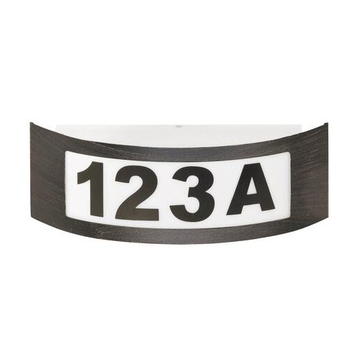 Rábalux Innsbruck Házszám világítás E27 1x MAX 14W házszám matricával IP44 antik arany RAB8748