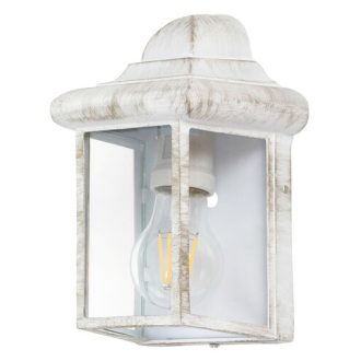   Rábalux Norvich Kültéri fali lámpa E27 1x MAX 60W IP43 antik fehér RAB8753