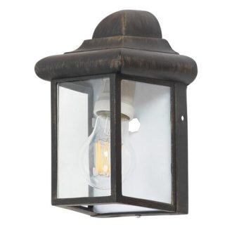   Rábalux Norvich Kültéri fali lámpa E27 1x MAX 60W IP43 antik arany RAB8754