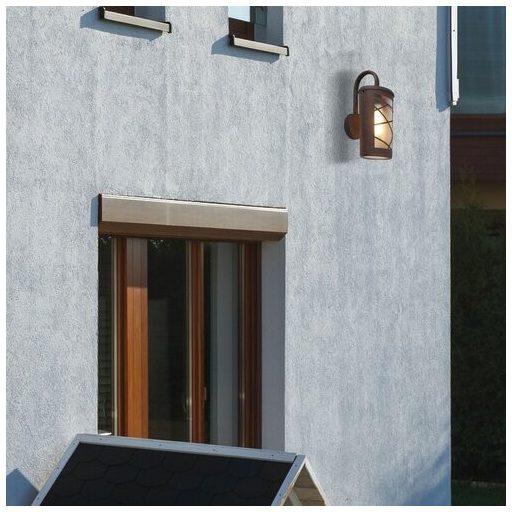 Rábalux Pescara Kültéri fali lámpa E27 1x MAX 60W IP44 barna RAB8757