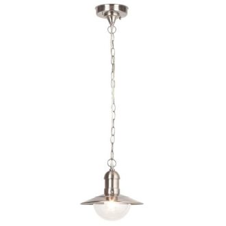   Rábalux Oslo Kültéri függeszték E27 1x MAX 60W IP44 szatin króm RAB8764