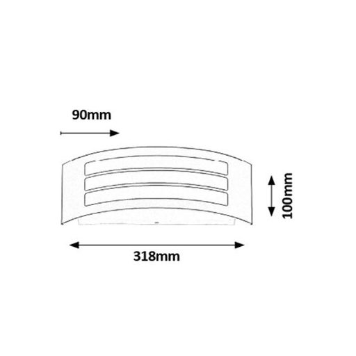 Rábalux Roma Kültéri lámpa  E27 1x MAX 14 - RAB8776