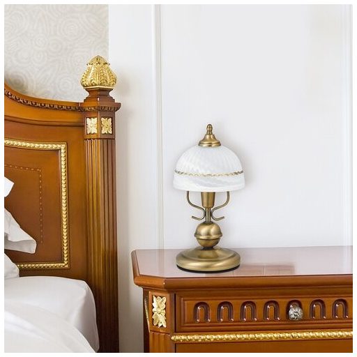 Rábalux Flossi Éjjeli lámpa E14 1x MAX 40W vezetékes kapcsolóval IP20 bronz RAB8812