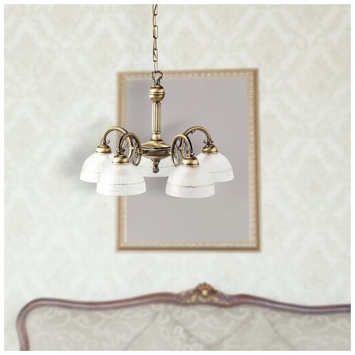 Rábalux Flossi Csillár E27 5x MAX 40W IP20 bronz RAB8815