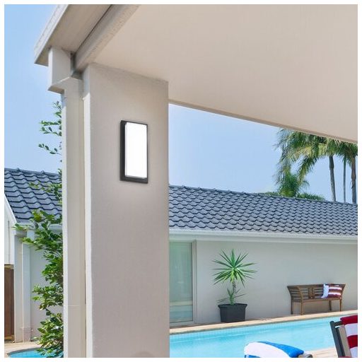 Rábalux Andorra Kültéri fali lámpa LED 12W 4000K IP54 fekete RAB8830
